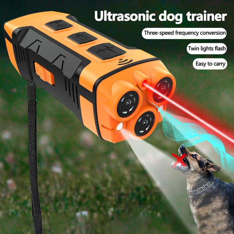 Dog Bark Deterrent Device Stops Bad Behavior - No Need Yell or Swat, Just Point to a Dog, Hit the Button - Long-Range Ultrasonic